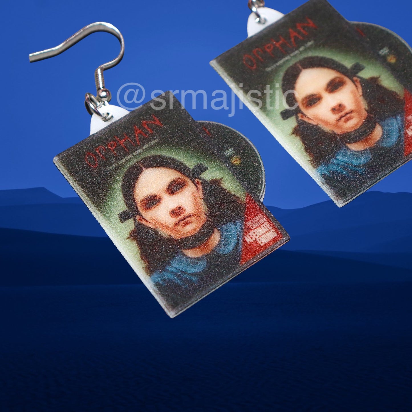 Orphan (2009) DVD 2D detailed Handmade Earrings!