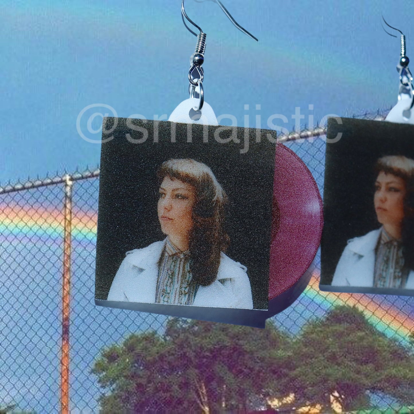 Angel Olsen My Woman Vinyl Album Handmade Earrings!