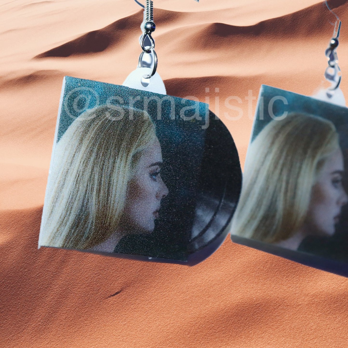 Adele 30 Vinyl Album Handmade Earrings!
