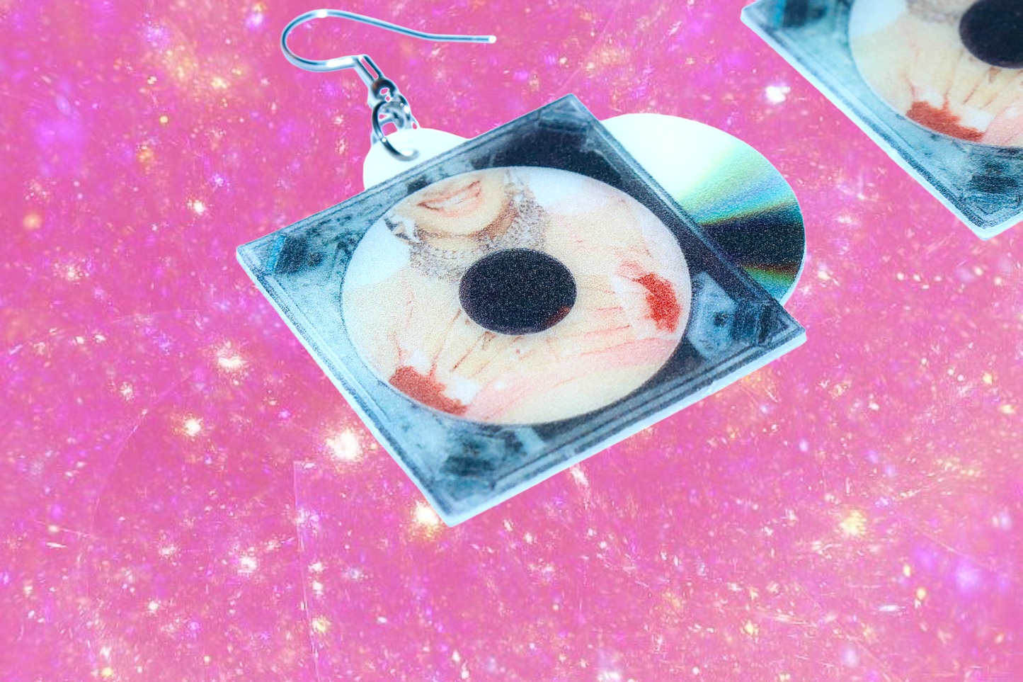 Chloe Moriondo Suckerpunch Vinyl Album Handmade Earrings!