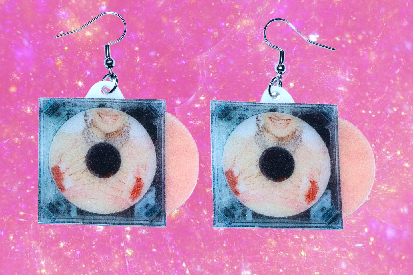 Chloe Moriondo Suckerpunch Vinyl Album Handmade Earrings!