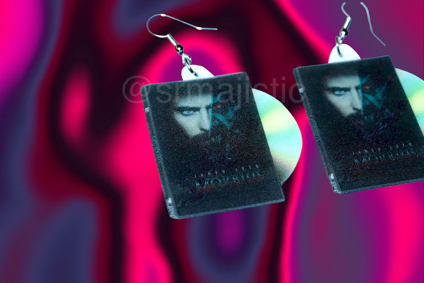 Morbius (2022) DVD 2D detailed Handmade Earrings!