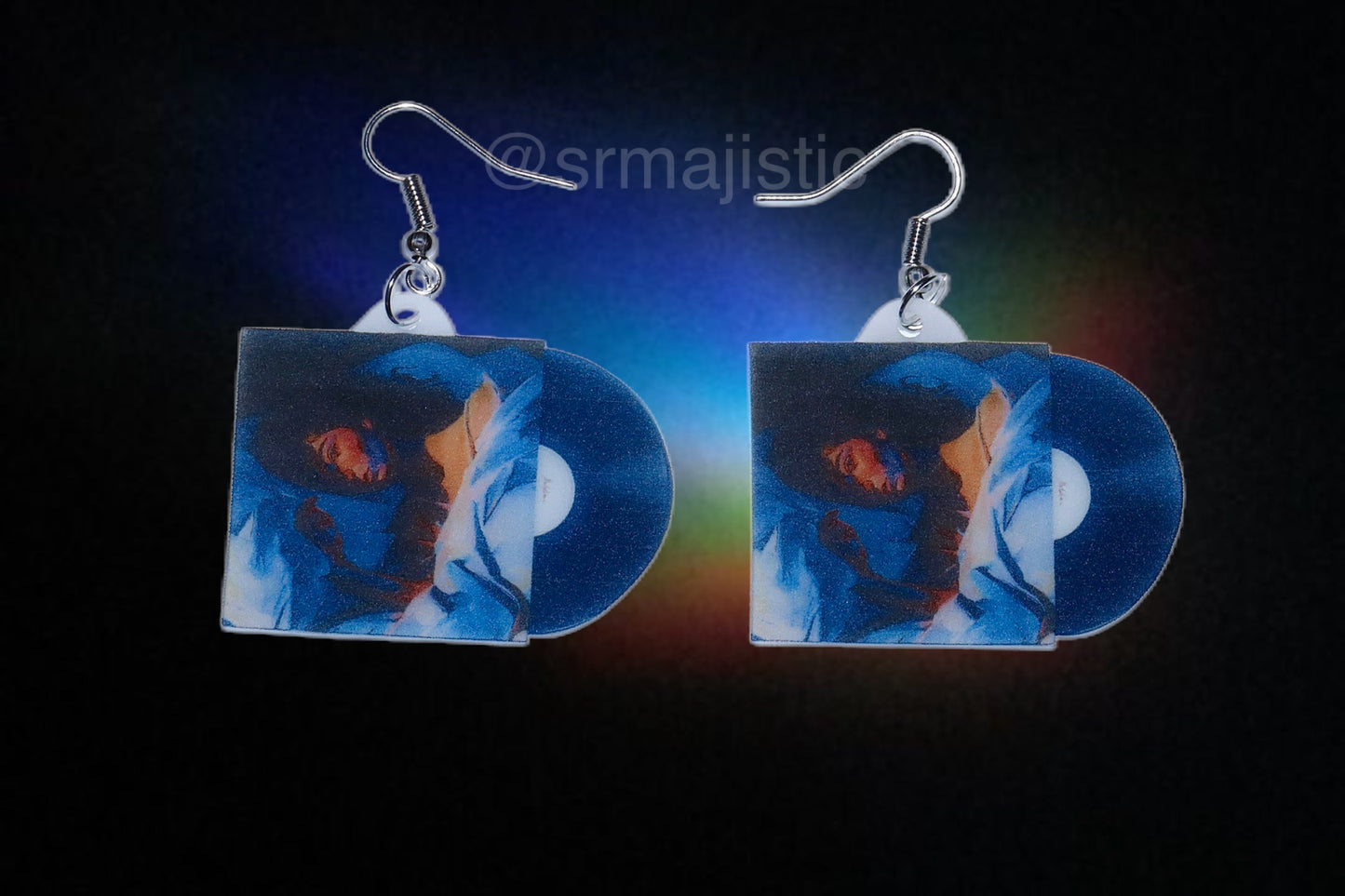 (READY TO SHIP) Lorde Melodrama Vinyl Album Handmade Earrings!