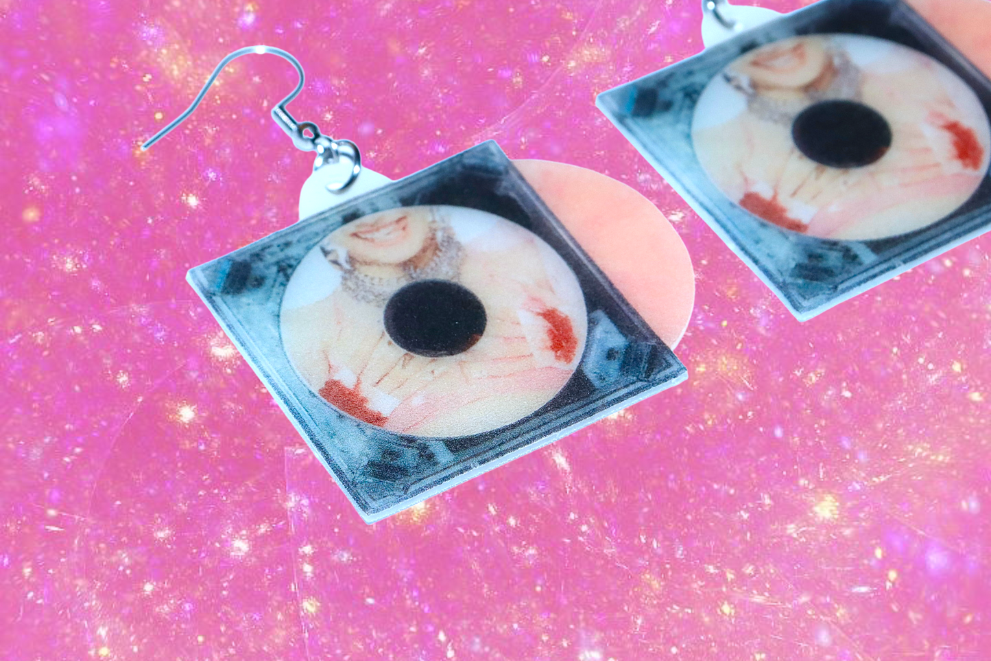 Chloe Moriondo Suckerpunch Vinyl Album Handmade Earrings!