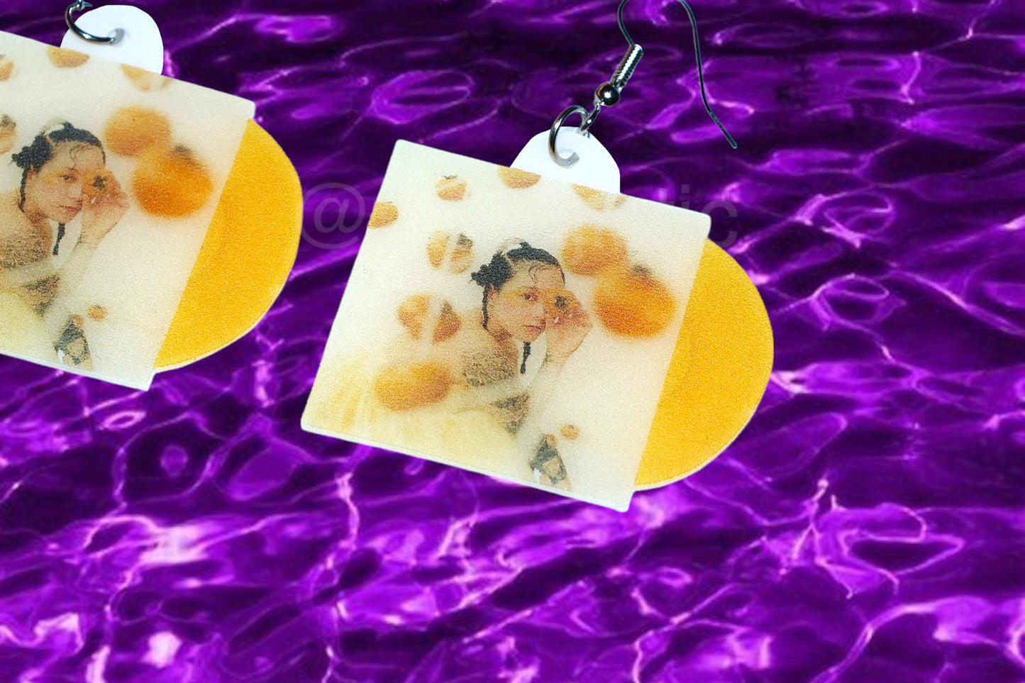 Japanese Breakfast Jubilee Vinyl Handmade Earrings!