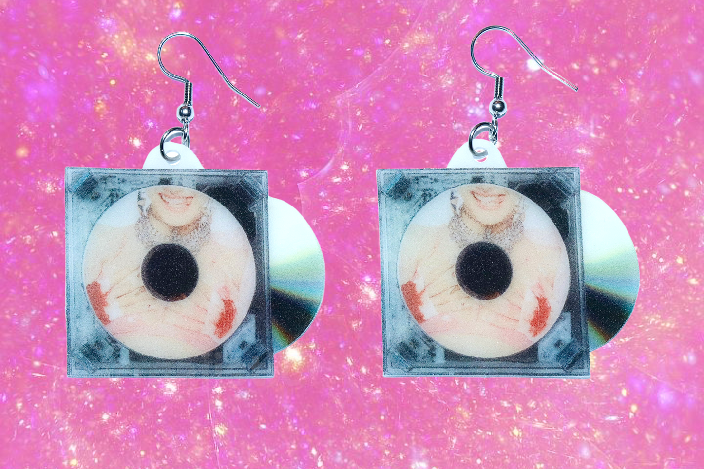 Chloe Moriondo Suckerpunch Vinyl Album Handmade Earrings!