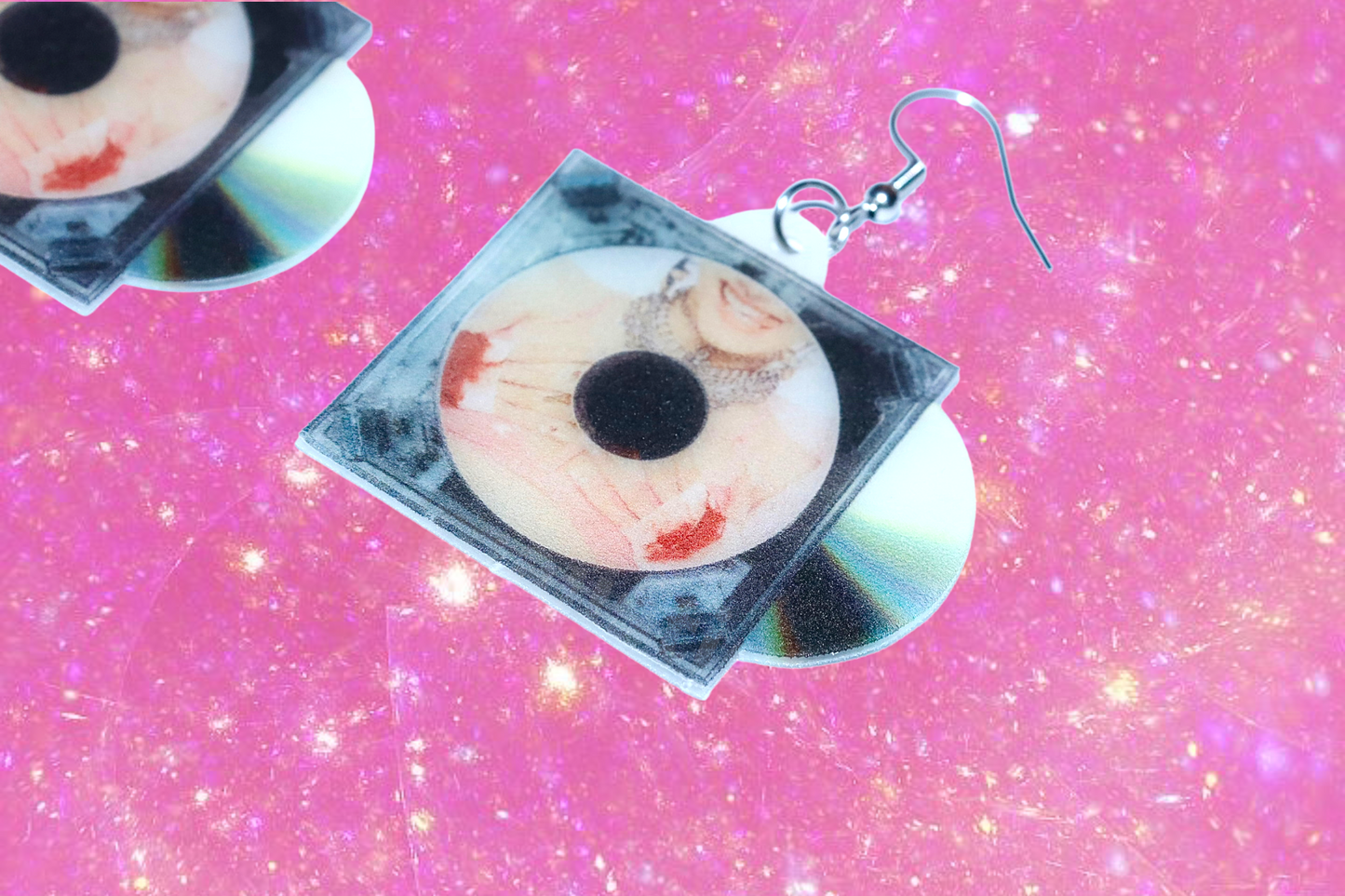 Chloe Moriondo Suckerpunch Vinyl Album Handmade Earrings!