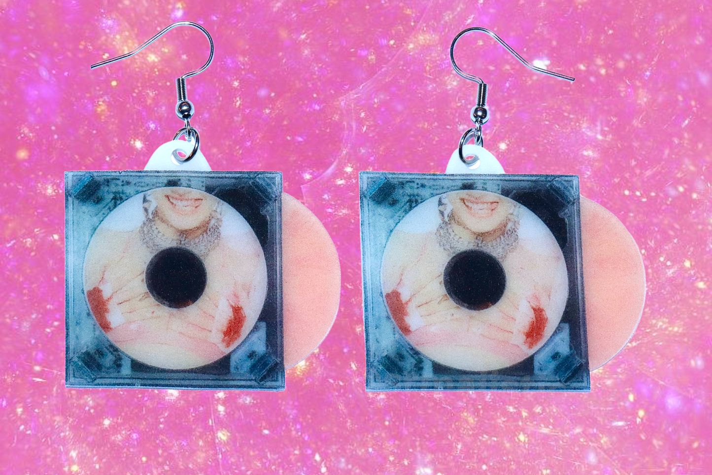Chloe Moriondo Suckerpunch Vinyl Album Handmade Earrings!