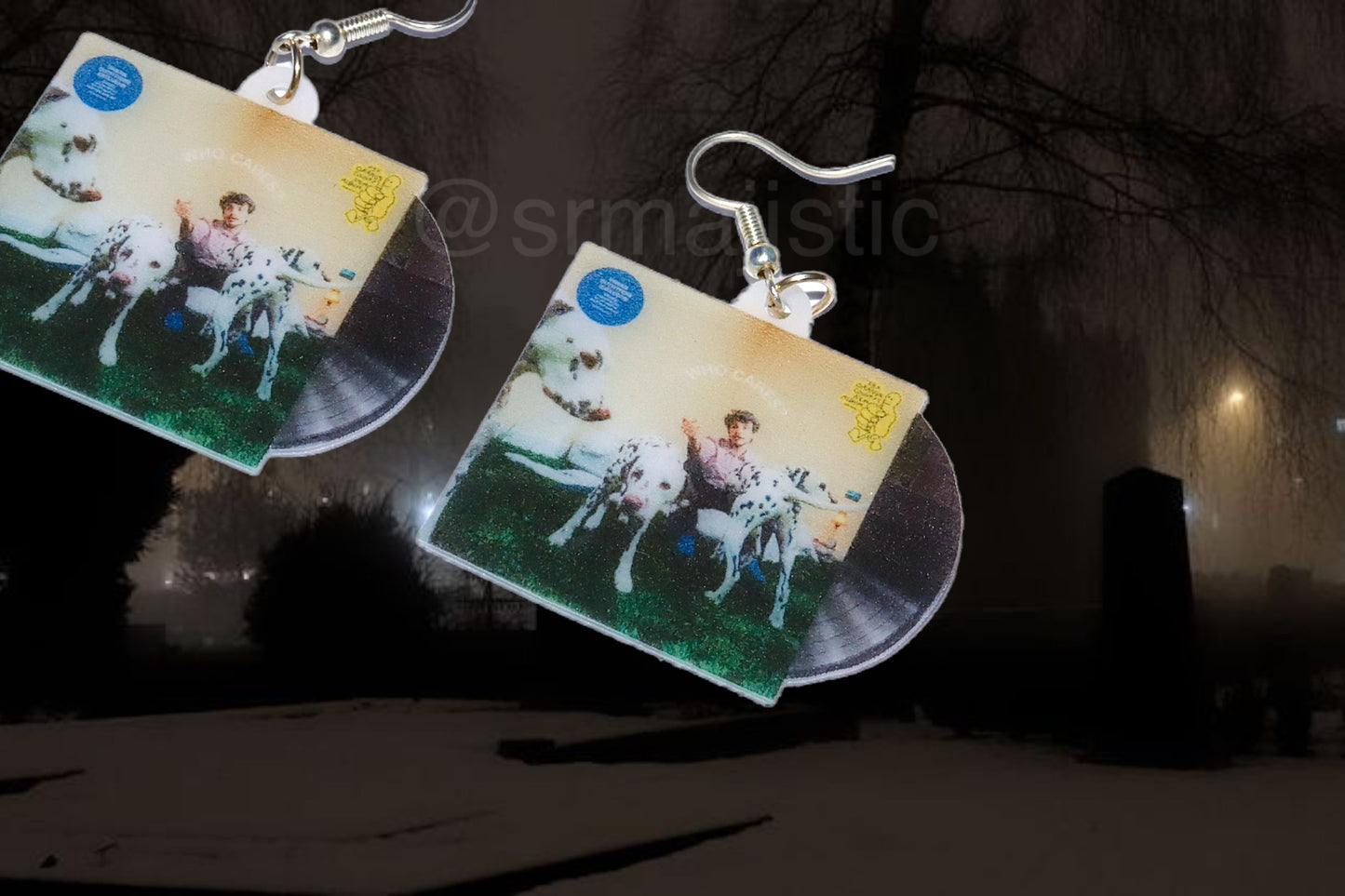 Rex Orange County Collection of Vinyl Album Handmade Earrings!