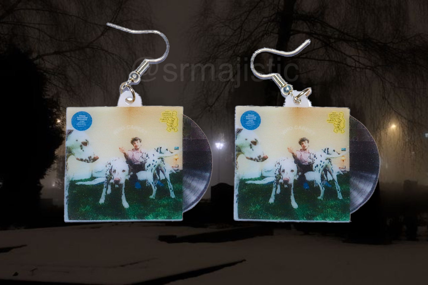 Rex Orange County Collection of Vinyl Album Handmade Earrings!