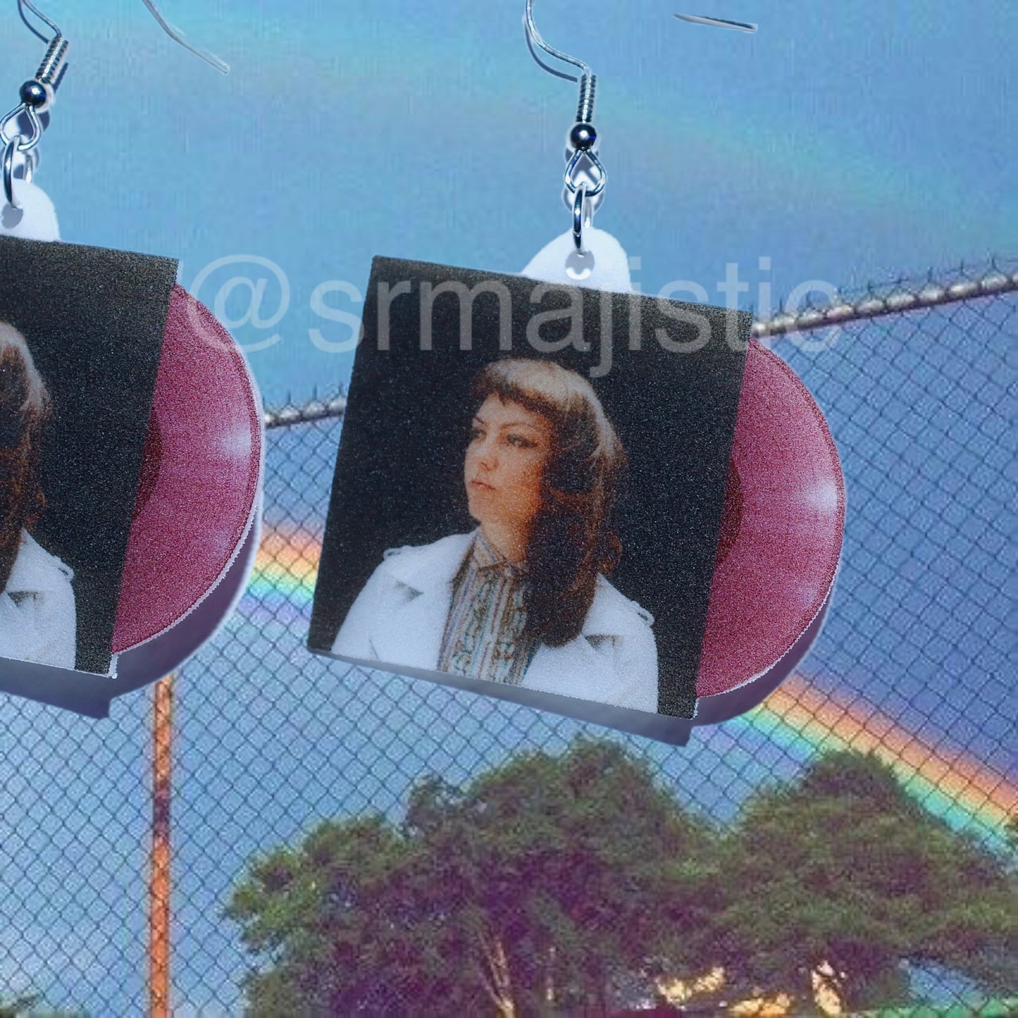 Angel Olsen My Woman Vinyl Album Handmade Earrings!