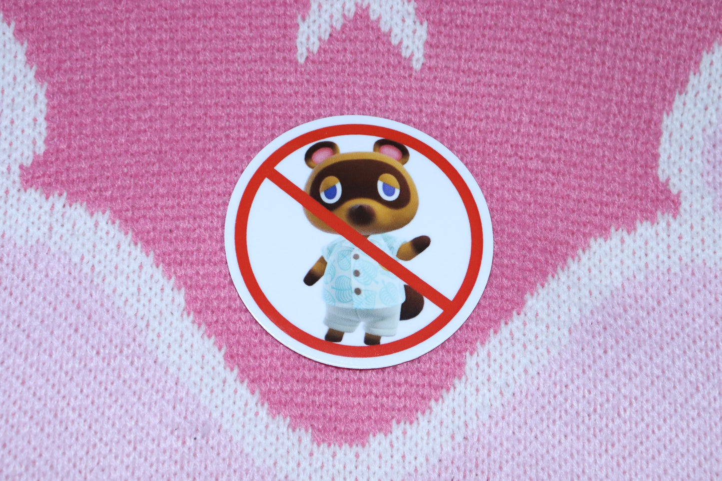 I Hate Tom Nook ‘No Symbol’ Meme Bumper Sticker