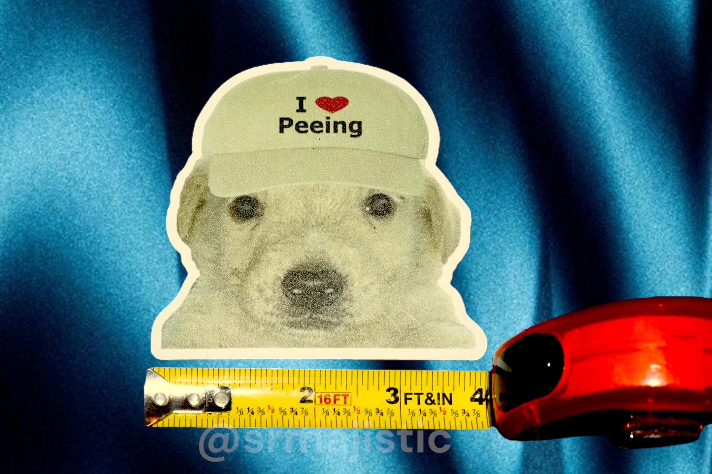 Jotchua Peeing Dog Meme Magnet
