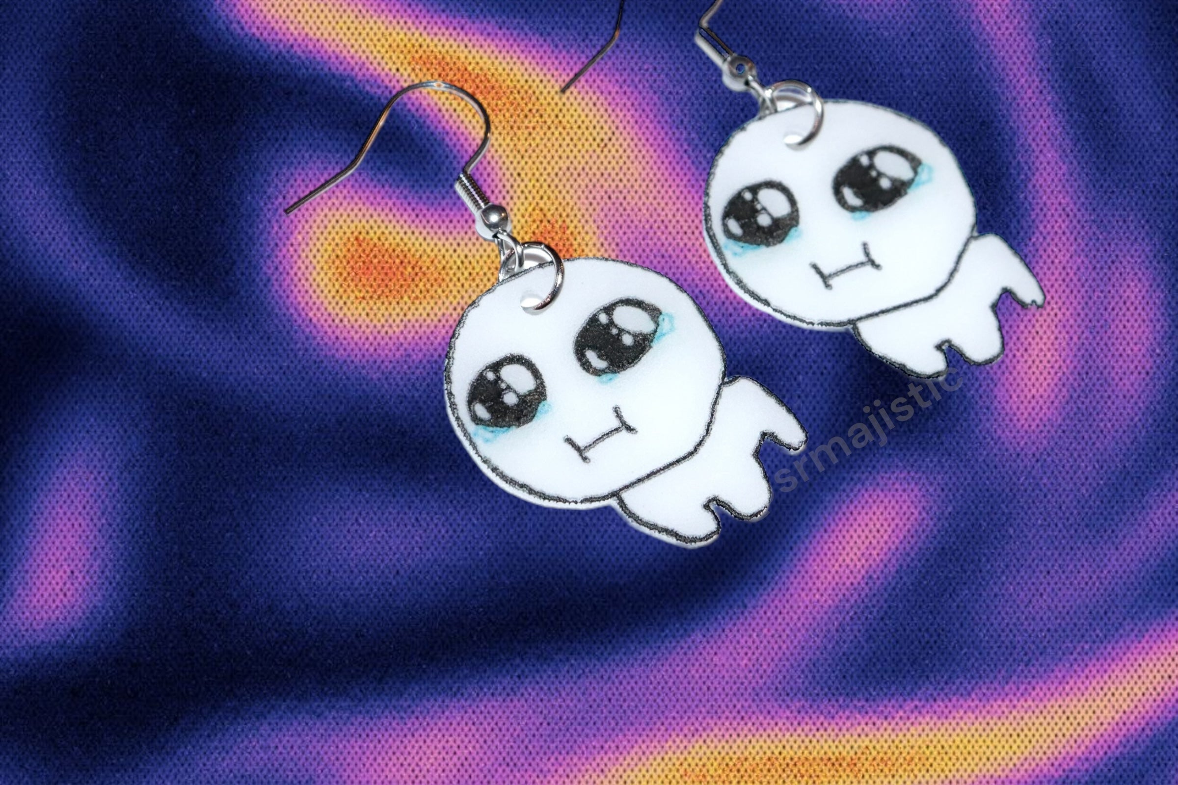 Autism/TBH Creature Crying and Sad Meme Handmade Earrings!