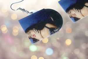 Olivia Rodrigo GUTS Vinyl Album Handmade Earrings!