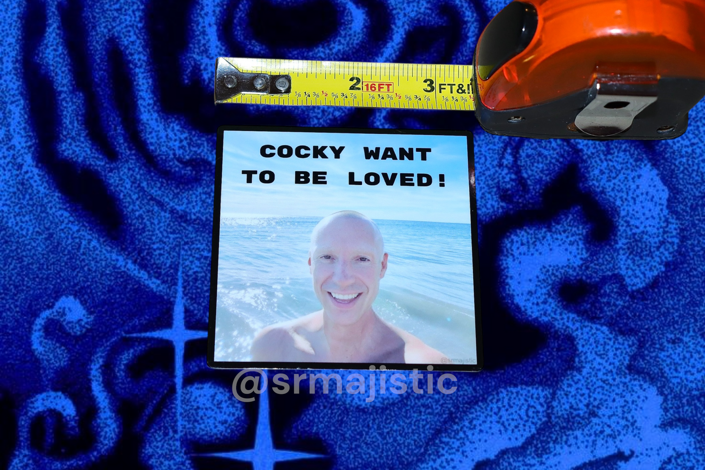 Dan Hentschel Cocky Want Boing Boing Meme Bumper Sticker