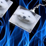 Mulch Dog Meme Funny Handmade Earrings!