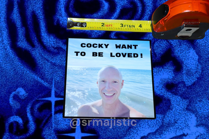 Dan Hentschel Cocky Want Boing Boing Meme Bumper Sticker