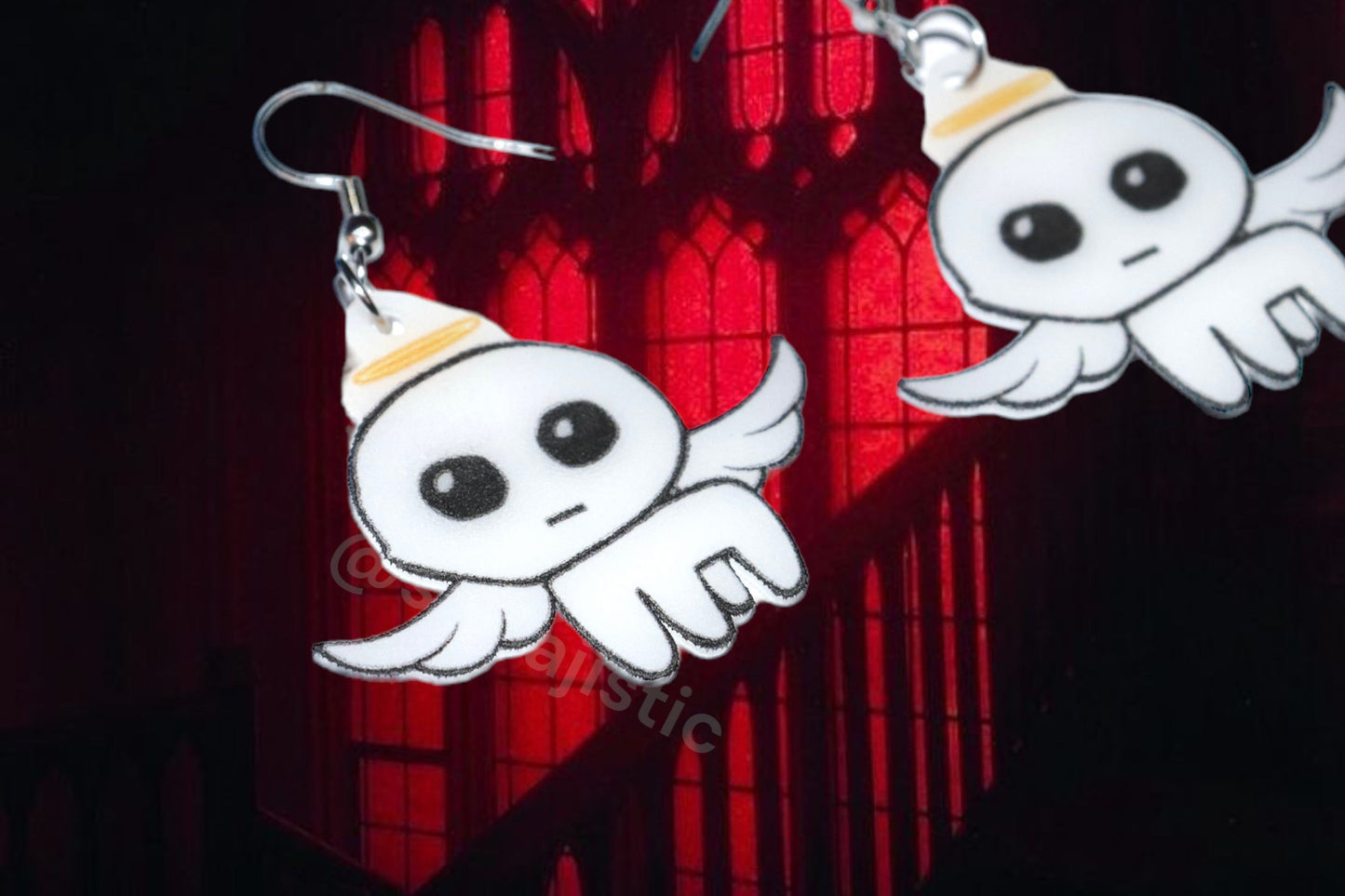 (READY TO SHIP) Halloween Autism / TBH Creature Handmade Earrings!