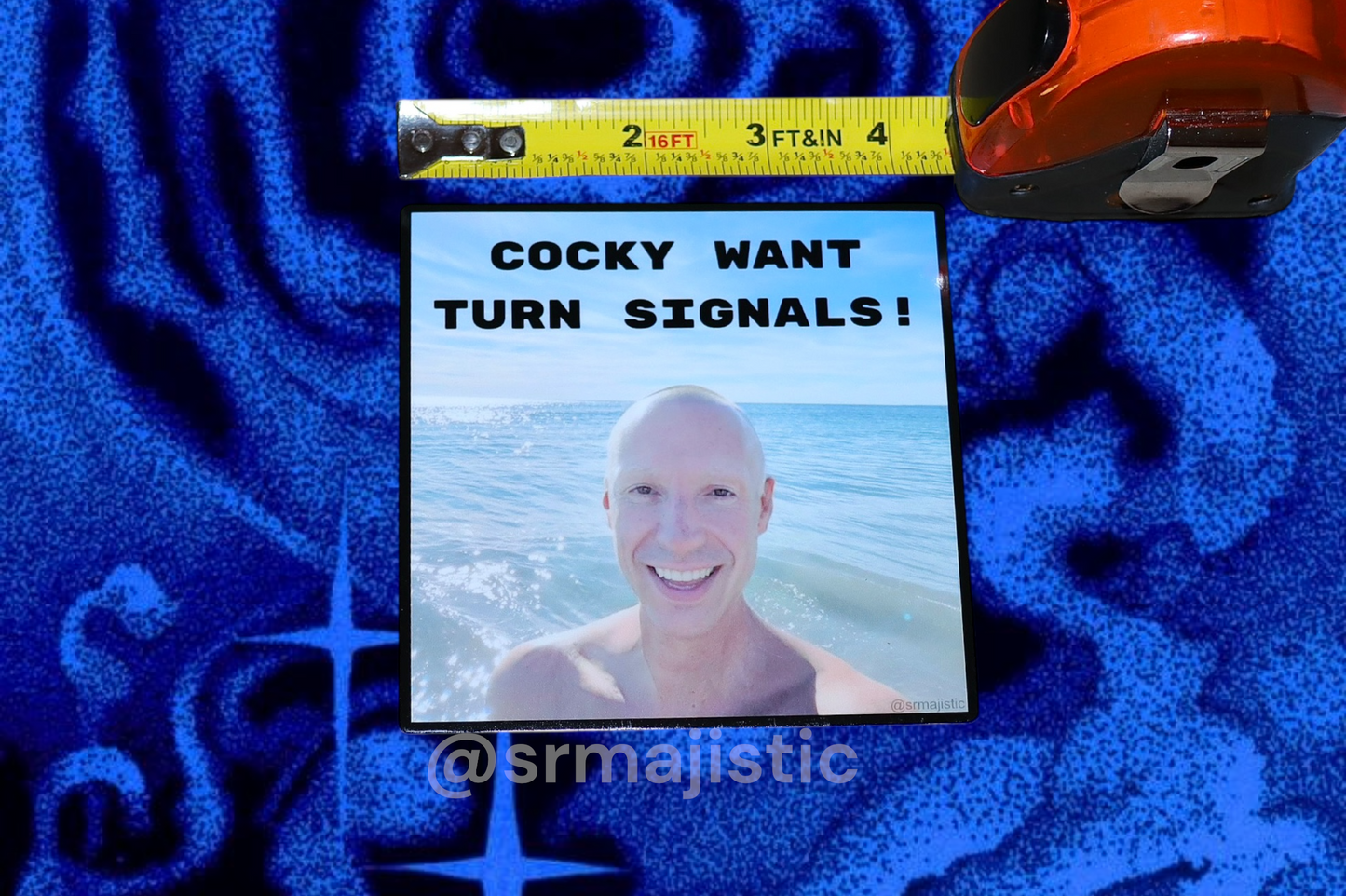 Dan Hentschel Cocky Want Boing Boing Meme Bumper Sticker