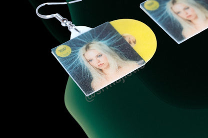 Reneé Rapp Snow Angel Vinyl Album Handmade Earrings!