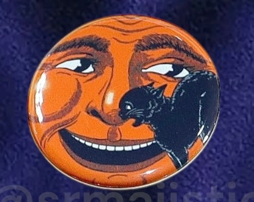 Vintage Stylized Halloween Buttons!