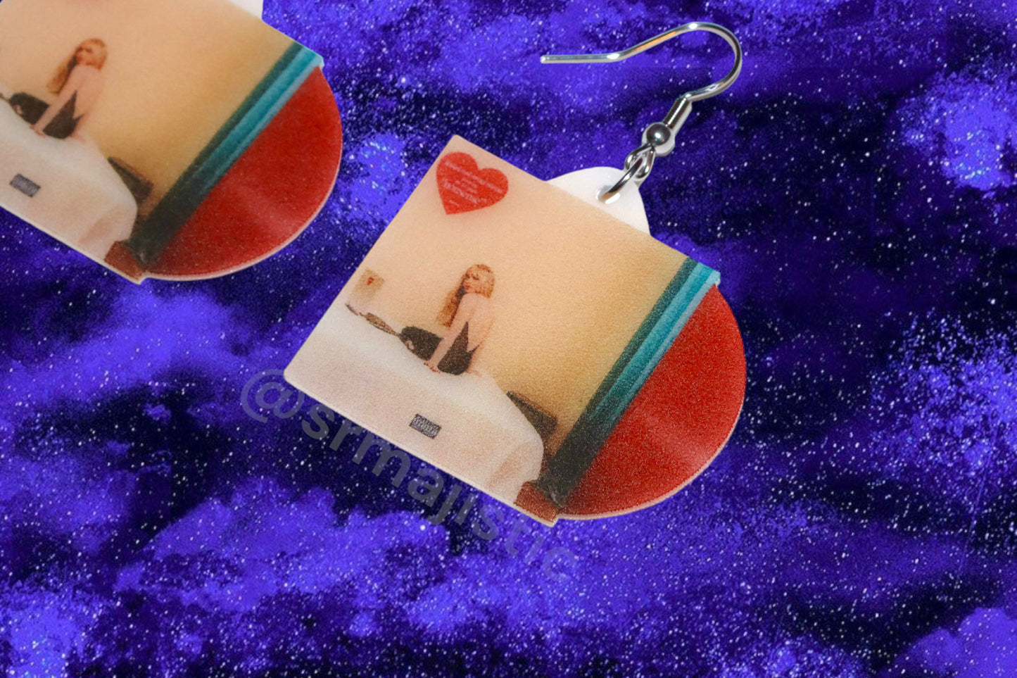 Sabrina Carpenter Emails I Can’t Send Vinyl Album Handmade Earrings!