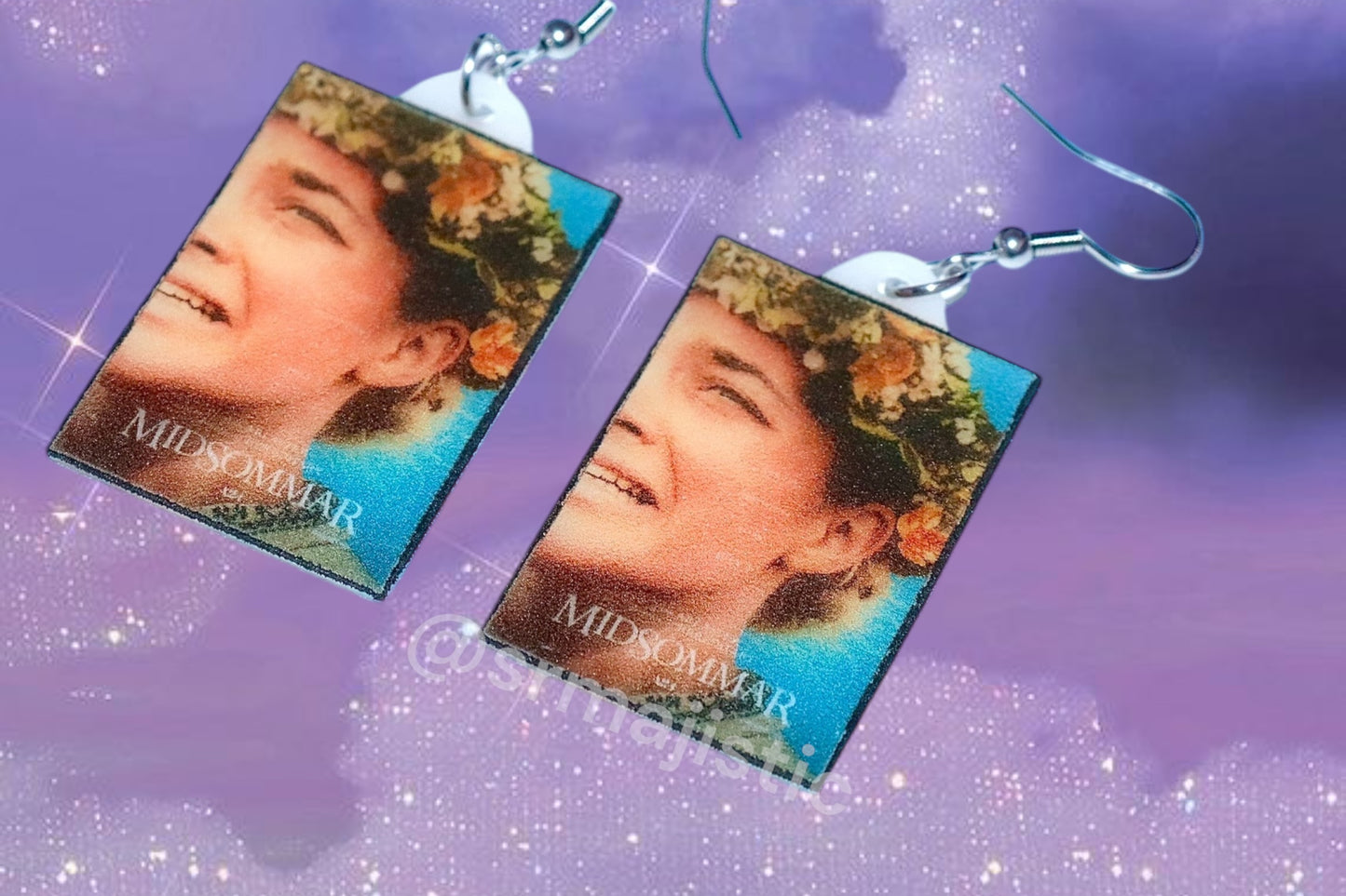 Midsommar Movie Poster Handmade Earrings!