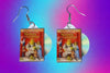(READY TO SHIP) Shrek the Third (2007) DVD 2D detailed Handmade Earrings!