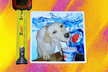 Pepsi Dog Meme Bumper Sticker