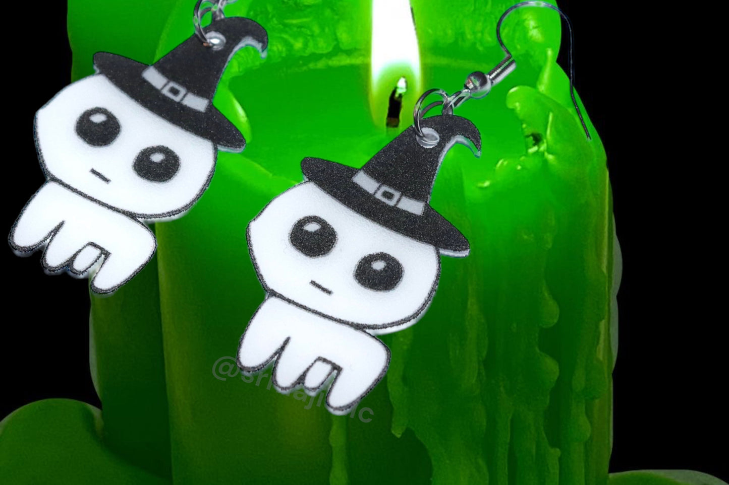 (READY TO SHIP) Halloween Autism / TBH Creature Handmade Earrings!