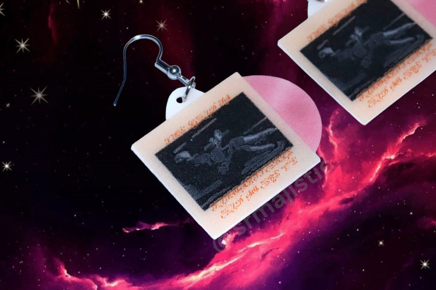 Mitski The Land is Inhospitable and So Are We Vinyl Album Handmade Earrings!