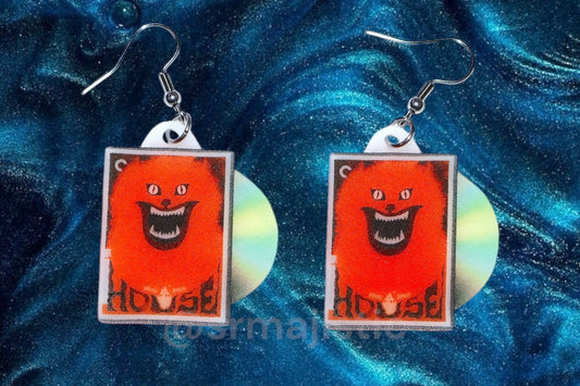 House (Hausu) 1977 DVD 2D detailed Handmade Earrings!