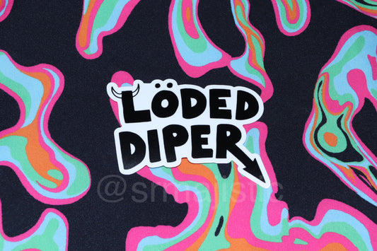 Löded Diper Diary of a Wimpy Kid Meme Bumper Sticker