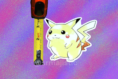 Classic Vintage Pikachu Bumper Sticker