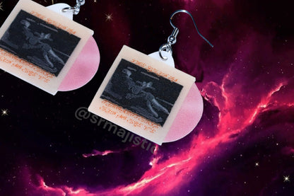 Mitski The Land is Inhospitable and So Are We Vinyl Album Handmade Earrings!