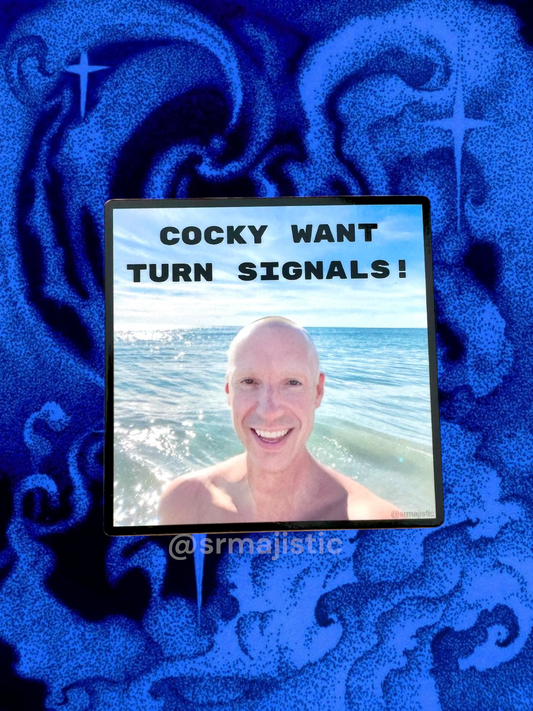 Dan Hentschel Cocky Want Boing Boing Meme Bumper Sticker