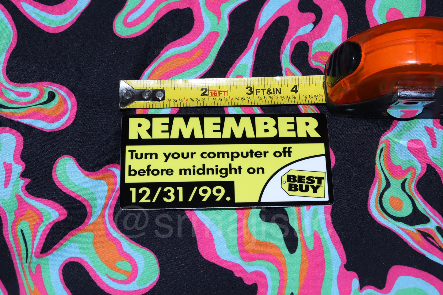 Y2K and VHS Retro Genre Tag Bumper Stickers!