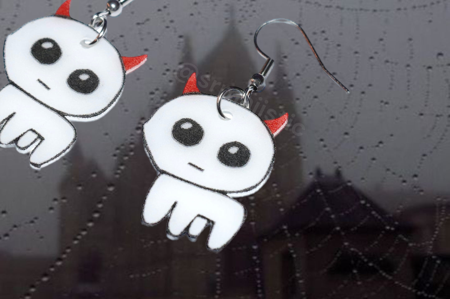 Halloween Autism / TBH Creature Handmade Earrings!