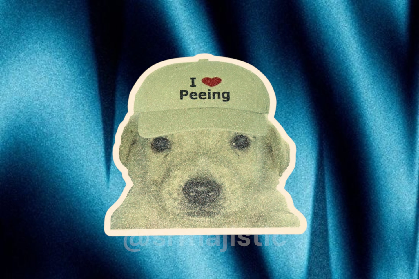 Jotchua Peeing Dog Meme Magnet