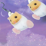 Rick the Hamster Kirby Character Handmade Earrings!