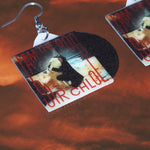 Sir Chloe I Am The Dog Vinyl Album Handmade Earrings!