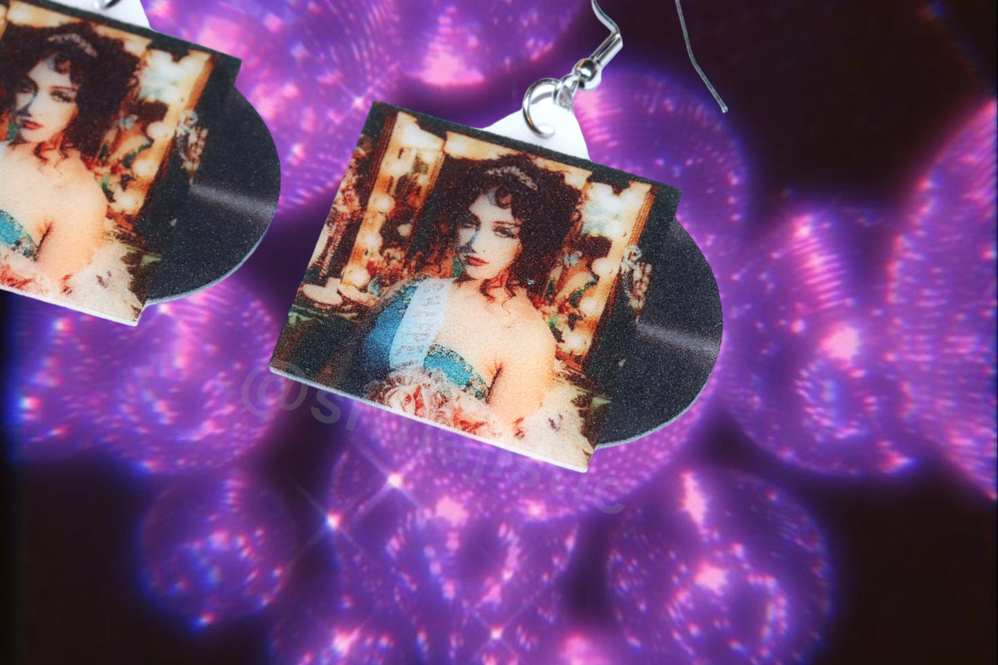 Chappell Roan The Rise and Fall of a Midwest Princess Vinyl Album Handmade Earrings!