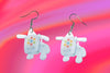 iDog Cute Nostaglic 2D Electronic Dog Handmade Earrings!