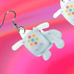 iDog Cute Nostaglic 2D Electronic Dog Handmade Earrings!