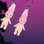 Sonny Angel Pink Rabbit Cherub Handmade Earrings!