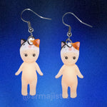 Sonny Angel Calico Cat Cherub Handmade Earrings!