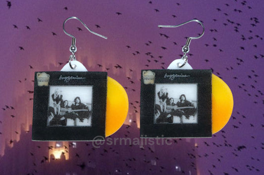 Boygenius Boygenius Vinyl Album Handmade Earrings!