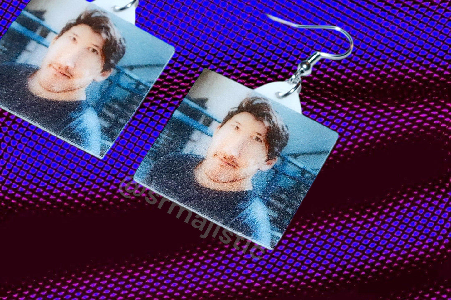 Markiplier is Old Enough to Become President Long Face Meme Handmade Earrings!