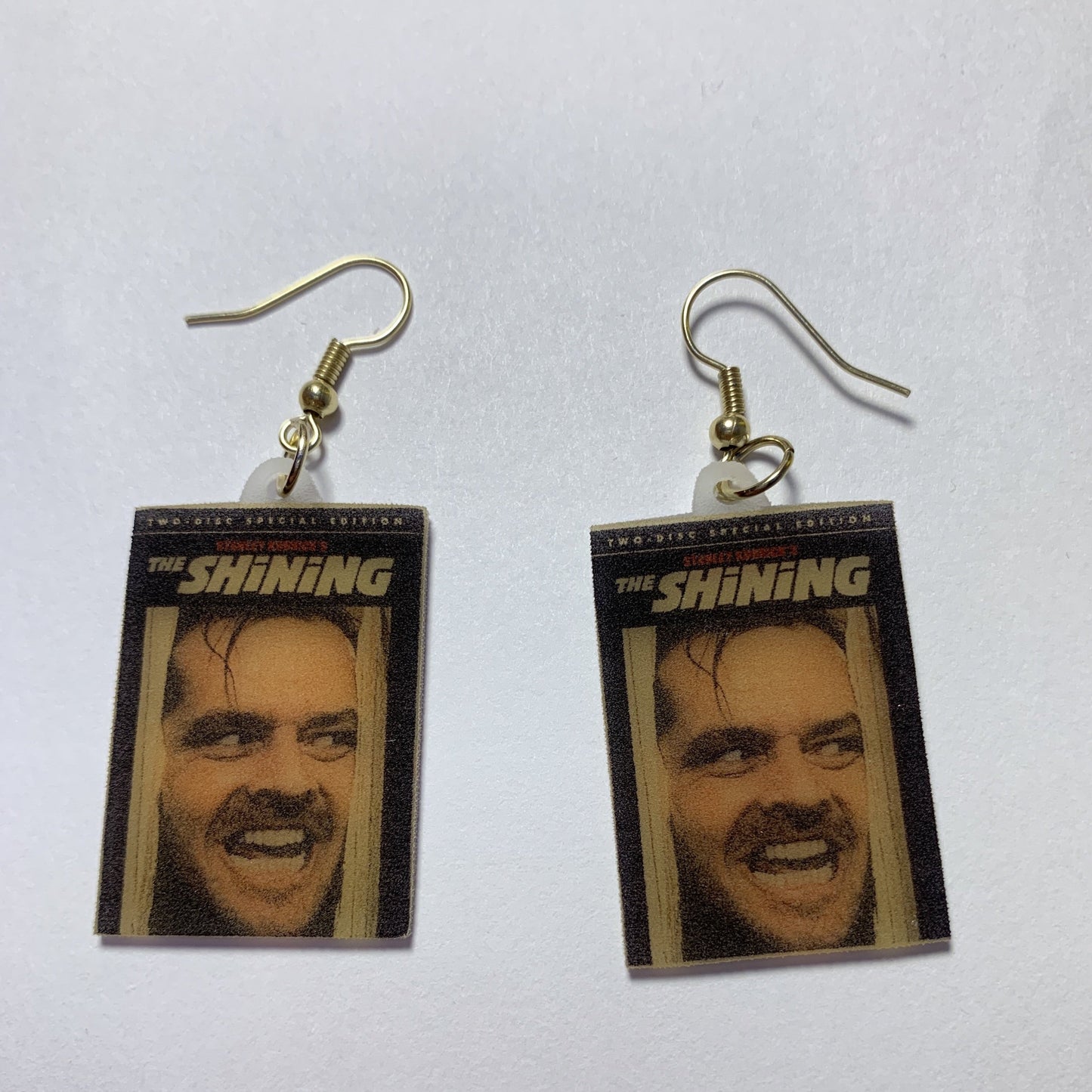 (READY TO SHIP) The Shining Movie Poster Handmade Earrings!